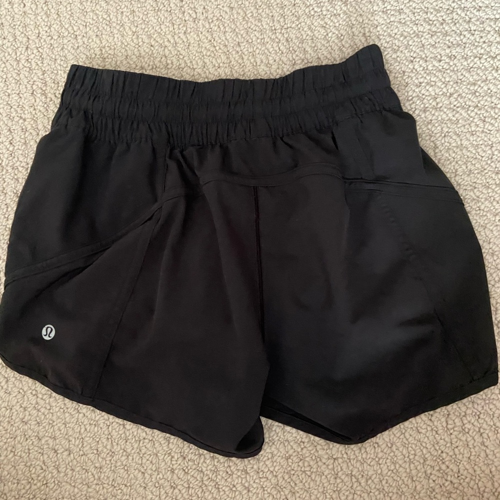 lululemon athletica Women's Black Athletic Shorts